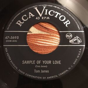 Tom James Your Kind Of Lovin' / Sample Of Your Love 1954 US Original 7inch Hillbilly ロカビリー