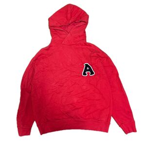 【5/12まで¥8,000→6,400】Aries アリーズ グラフィックパーカー レッド SIRAS サイラス