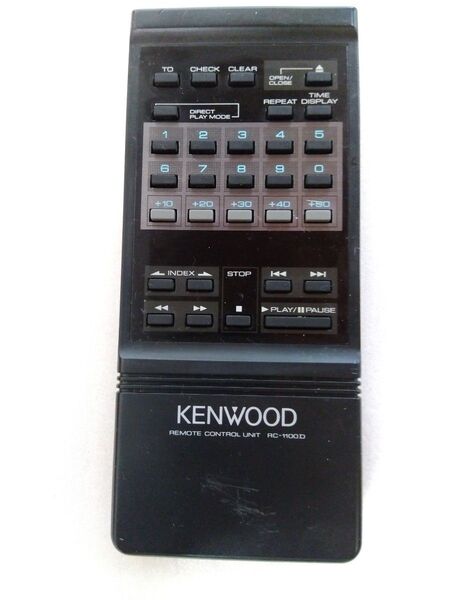 KENWOOD CDプレーヤー用リモコン RC-1100D