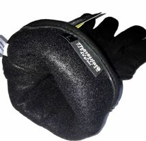 送料無料★NAPA GLOVES ナパ 鹿革 防寒 冬用 ガントレット シンサレート グローブ 820TL-S ブラック 裏地付 gauntlet 男女兼用 柔らかい_画像6