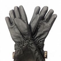 送料無料★NAPA GLOVES ナパ 鹿革 防水 防寒 ガントレット シンサレート グローブ 828TLWP-S ブラック 黒 EXTRA WARM USA老舗 ロングセラー_画像8