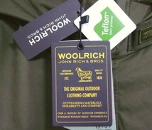 新品★WOOLRICH★ウールリッチ★MILITARY BOMBER★ミリタリーダウンジャケット★Ｍ★カーキ★テフロン_画像4