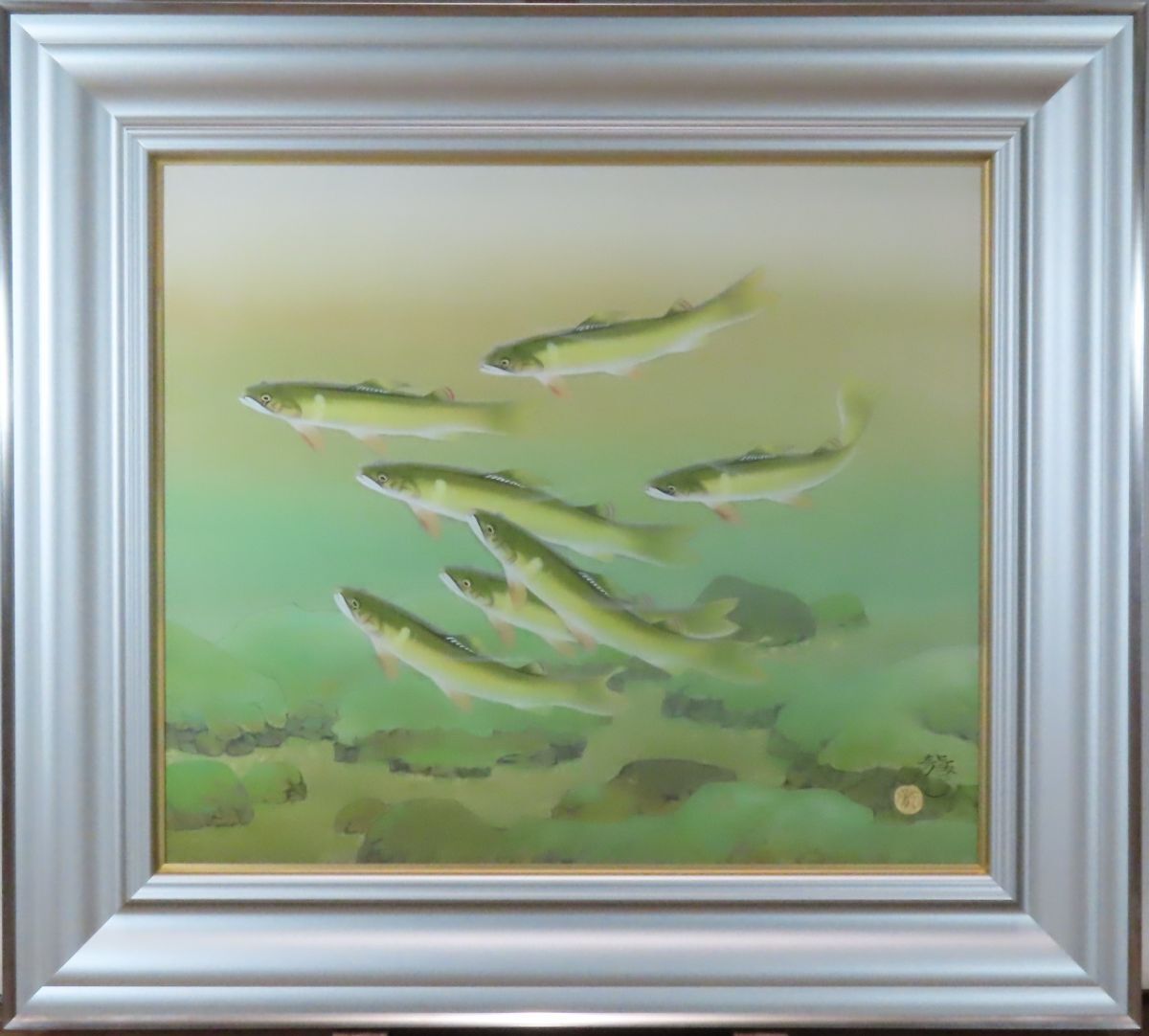 Yahoo!オークション -「鮎」(日本画) (絵画)の落札相場・落札価格 Yahoo!オークション -「鮎」(日本画) (絵画)の落札相場・落札価格