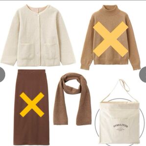 2024年 しまむら レディース 淡色コーデ 福袋 濃白