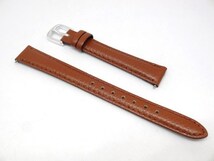 牛（カーフ）　（10）　1-0236　シルバー　12mm 新品 本物 正規品 皮革　革 腕時計 交換バンド 時計ベルト 交換用 マルマン MARUMAN_画像1