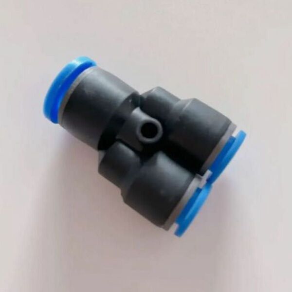 空気圧ワンタッチフィッティング Y ユニオンクイックコネクタ 12mm-10 mm