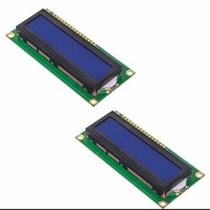 10Gtek 1602 Arduino Raspberry pi STM32 DIY用 LCDディスプレイモジュール、2個入り