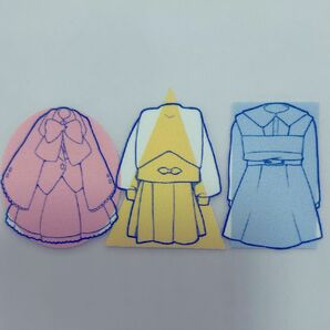 **手描きイラスト*デジタルイラスト*生プリシール*創作制服**