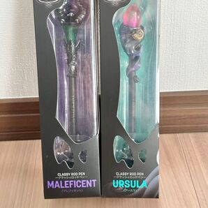ディズニー ヴィランズ クラッシィロッドペン アースラ マレフィセント セット