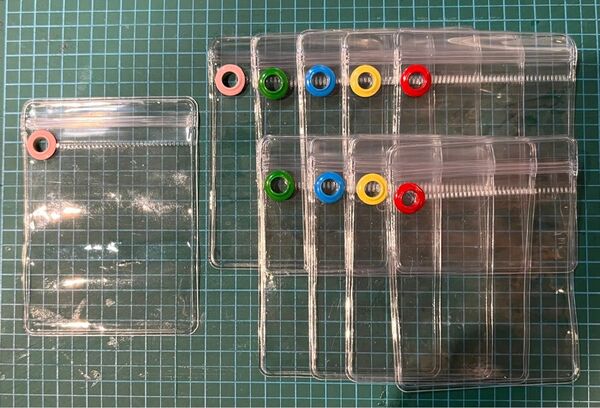 キャンディバッグ ハトメ付袋【6×8cm】 10枚。