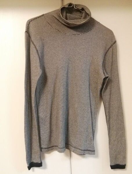 pyjama clothing ベルギー製 ハイネック 長袖シャツMサイズ