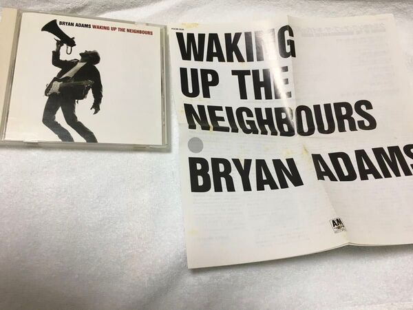 BRYAN ADAMS WAKING UP THE NEIGHBOURS CD