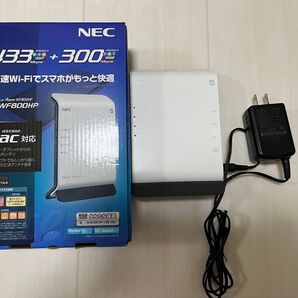 WiFiルーター NECAtermWG800HP