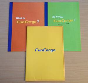 ★トヨタ・ファンカーゴ Fun Cargo 2001年8月 カタログ ★即決価格★