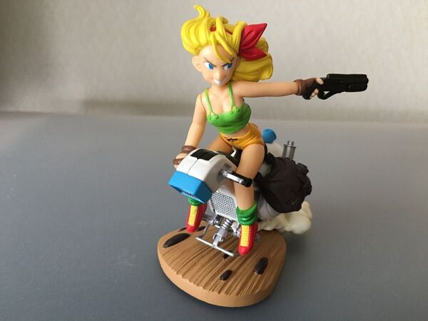 ドラゴンボール メカニックコレクション ランチ 一輪バイク フィギュア