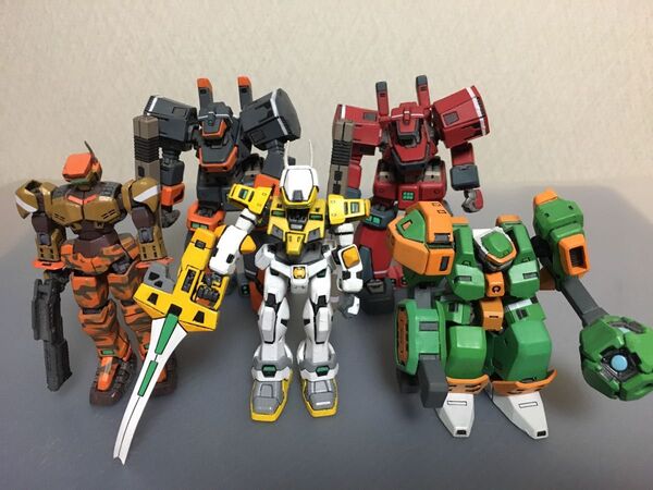 電脳戦機バーチャロン コトブキヤ ワンコインフィギュアシリーズ 5体セット
