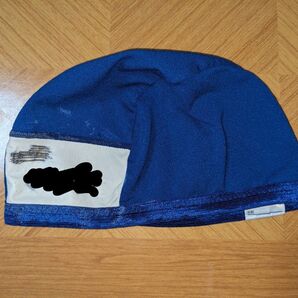 【イトマン】スイムキャップ 水泳帽子 青 サンワ M