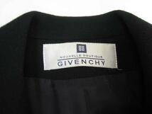 最終SALE ジバンシー GIVENCHY ブラックフォーマル 高級 ジャケット ワンピース 冠婚葬祭 8（Mサイズ程度）黒 C278_画像7