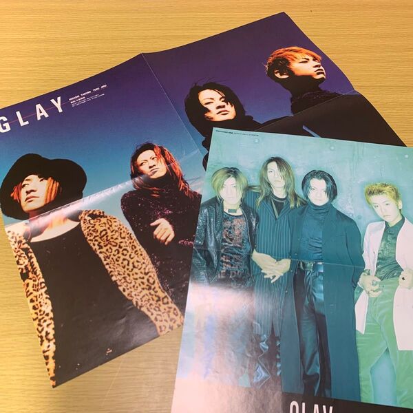 GLAY ポスター 雑誌付録
