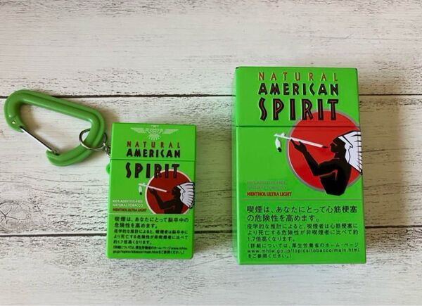 アメリカンスピリット 缶ケース、携帯灰皿