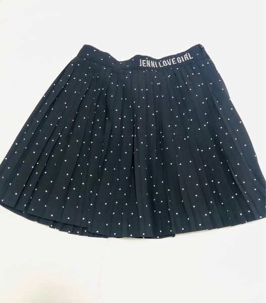 JENNI love☆プリーツスカート☆150㎝ドット柄