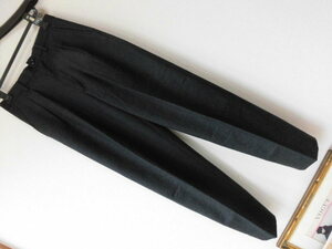 * beautiful goods OLIVER Oliver / Italy made / gray / high class flano cloth /2 tuck pants /44 large size 
