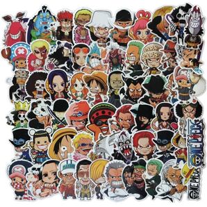 新品 超人気アニメ シール ステッカー 60枚 ワンピース ONE PIECE