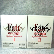 送料無料 Fate/stay night　 1期ＺＥＲＯ　＆　[UBW] 　Blu-ray Disc Box I & II 　全4巻セット_画像3