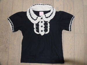  beautiful goods *axes femme axes femme Kids * black. short sleeves blouse *120