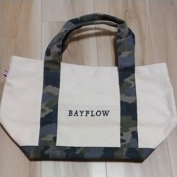BAYFLOW トートバッグ カモフラ柄 A4サイズ