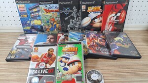 ※ PS2ソフト ジャンク まとめ ゲーム ソフト Playstation 2 キングダムハーツ ドラゴンクエストⅧ パワフルプロ野球