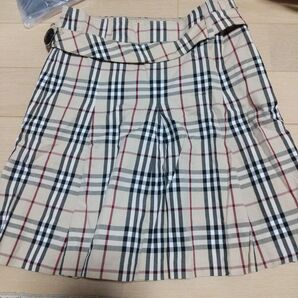 BURBERRY バーバリー スカート ノバチェック プリーツ 日本製!!