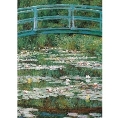 睡蓮 クロード モネ ポストカード ドイツ 製 グリーティングカード 絵はがき 名画 パタミン