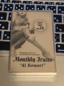 CD attaching R&B MIXTAPE DJ KOMORI MANTHLY FRUITS VOL 24 KAORI DADDYKAY DDT TROPICANA MURO