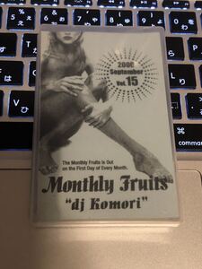 CD付 R&B MIXTAPE DJ KOMORI MONTHLY FRUITS VOL 15 KAORI DADDYKAY DDT TROPICANA MURO