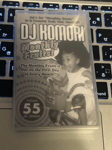 CD attaching R&B MIXTAPE DJ KOMORI MONTHLY FRUITS VOL 55 KAORI DADDYKAY DDT TROPICANA MURO