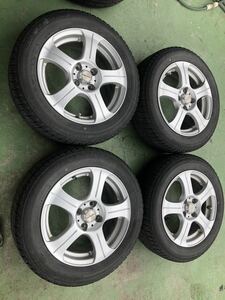 175/65R15 легкосплавные колесные диски зимние шины 4шт.@ Bridgestone 