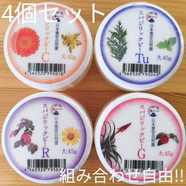スパジリックビー クリーム C/Tu/R/G 大 ホメオパシー
