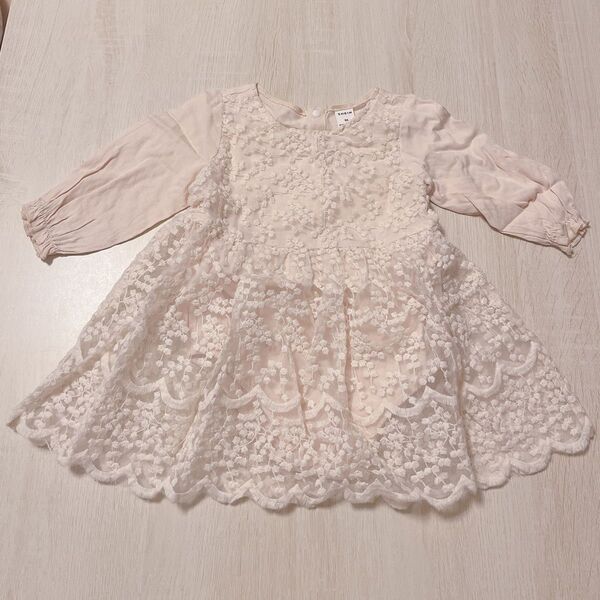 レース 刺繍 ドレス ワンピース 86 SHEIN 女の子
