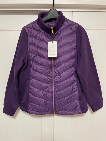 provador 裏起毛暖かダウンブルゾン L QVC