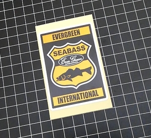 EVERGREEN　STICKER エバーグリーン　シーバス　ステッカー　シール　マダカ　スズキ　ハネ　鱸　Bass