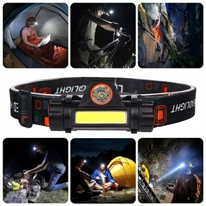 [ free shipping ]LED head light [ new goods * prompt decision ]LED head light black 2 outdoor head belt . installation possibility 