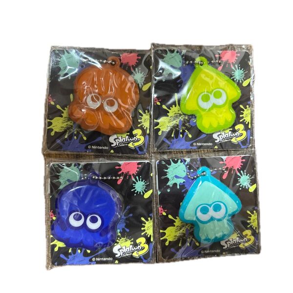スプラトゥーン3 イカタコキーホルダー全種セット