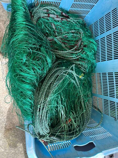 伊勢海老 刺網 1枚アミ 出来合い 2反