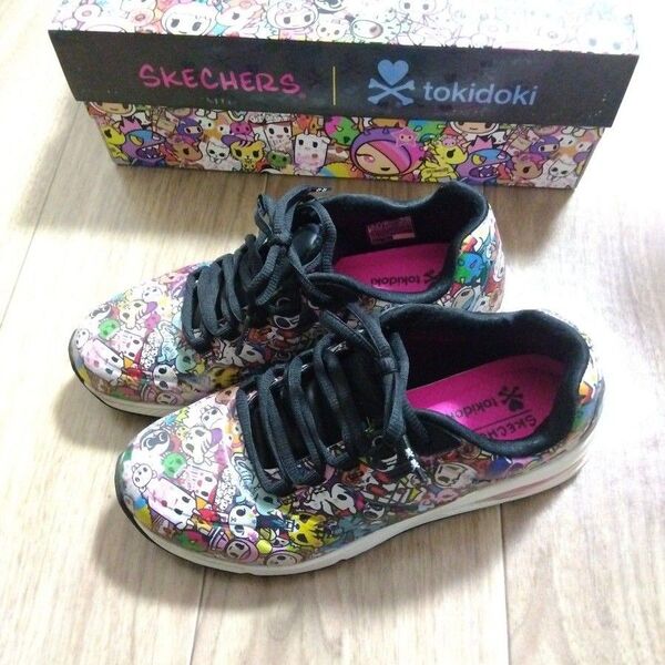 【SKECHERS x TOKIDOKI】ファッションスニーカー/23cm