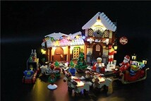 MOC LEGO レゴ 10245 互換 サンタのワークショップ Santa's Workshop LED ライト キット DL040_画像2