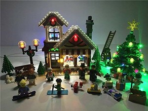 MOC LEGO レゴ クリエイター 10249 互換 冬のおもちゃ屋さんLED ライト キット DL089