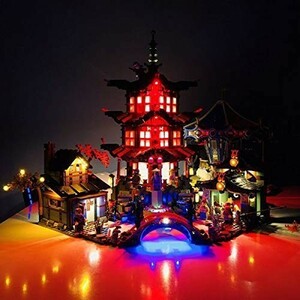 MOC LEGO レゴ 70751 レゴ ニンジャゴー 旋風の神殿 LED ライト キット DL050