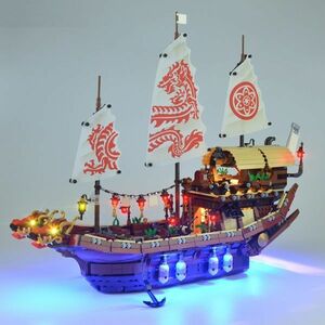 MOC LEGO レゴ 70618 互換 ニンジャゴー 空中戦艦バウンティ号 LED ライト キット DL048