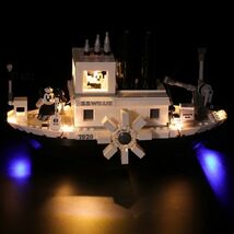 MOC LEGO レゴ ブロック 21317 アイデア 互換 蒸気船ウィリー LED ライト キット DL003_画像1